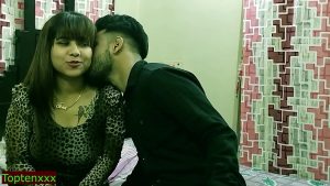 Indian hot threesome sex with hot malkin aunty! Hindi real hardcore sex